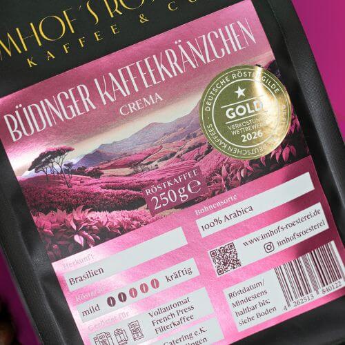 Imhofs-Rösterei-Büdinger-Kaffeekränzchen-Kaffeeetikett
