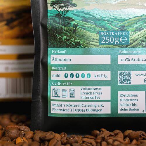 Imhofs-Rösterei-Büdinger-Landkaffee-Kaffeeetikett