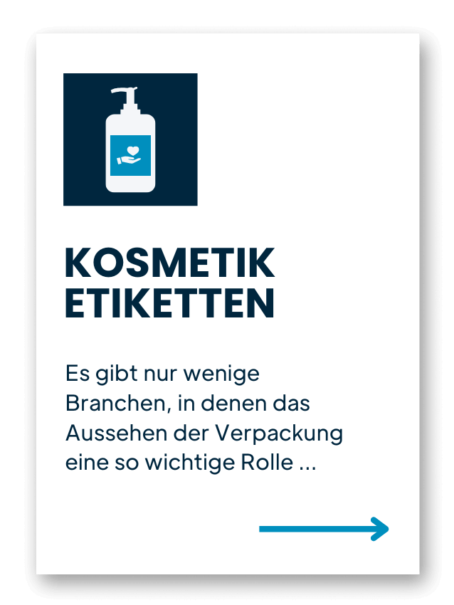 Kosmetiketiketten