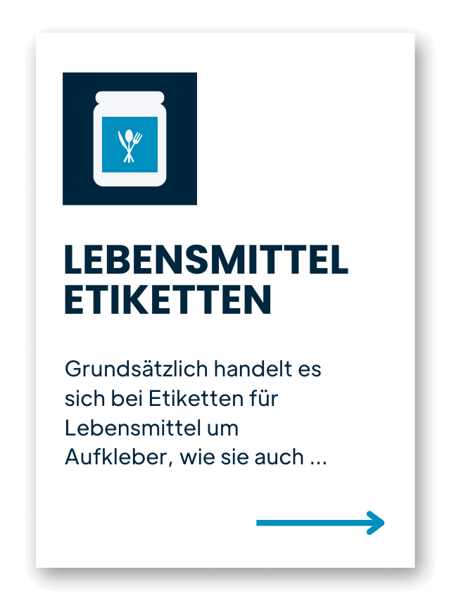 Lebensmitteletiketten