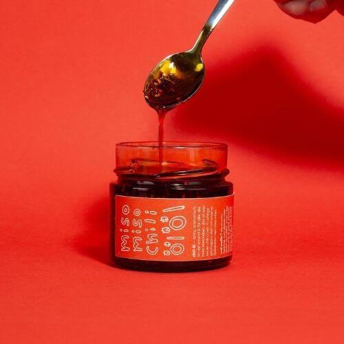 Öletikett-miso-miso-chili-öl