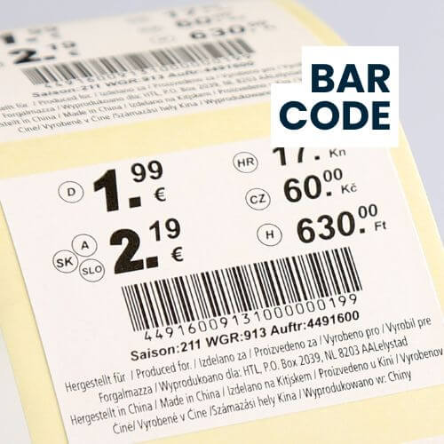 Personalisierung-Barcode