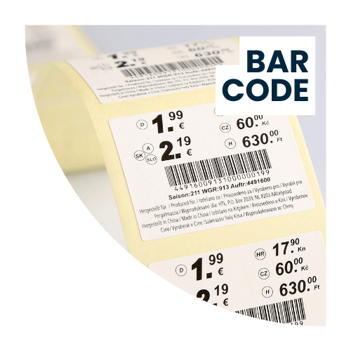 Personalisierung-Barcode