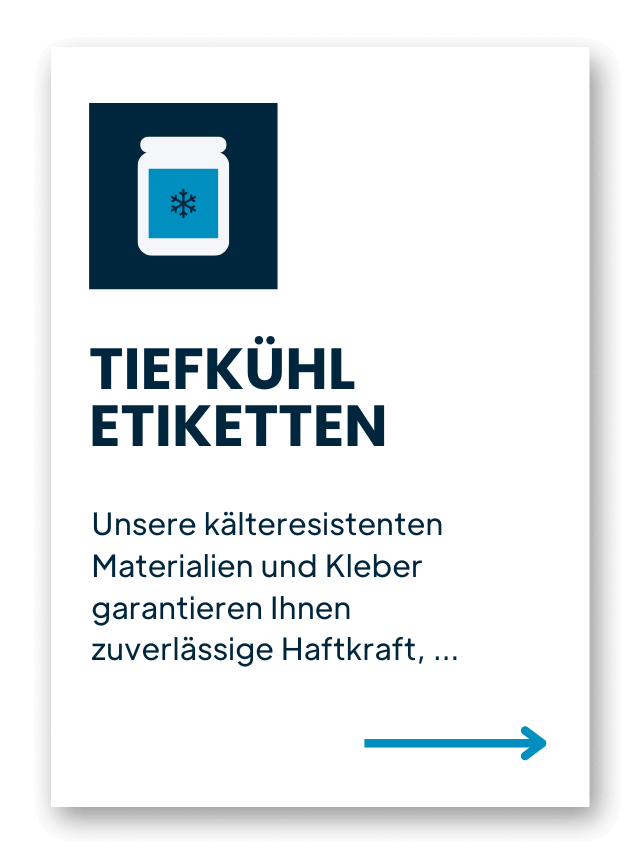 Tiefkühletiketten