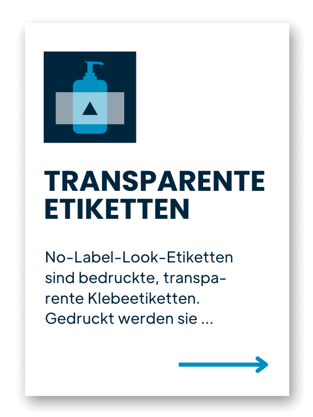 Transparente-Etiketten