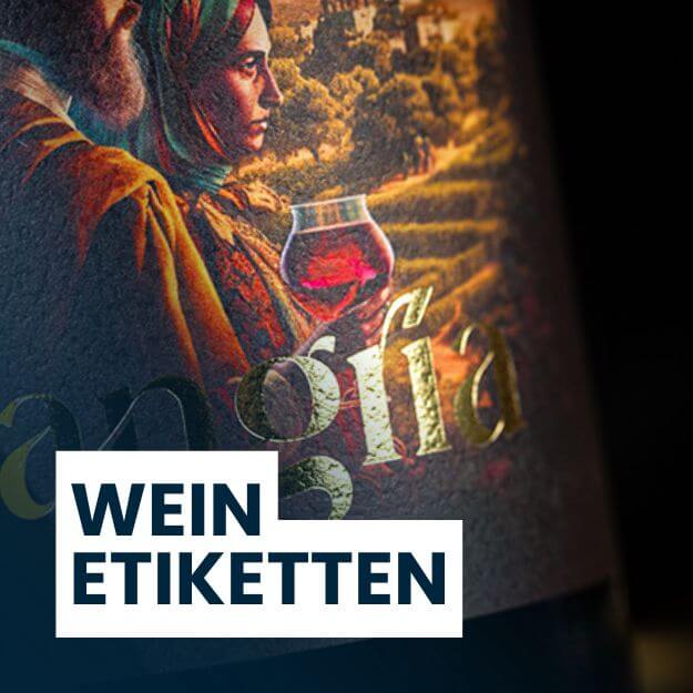 Weinetiketten