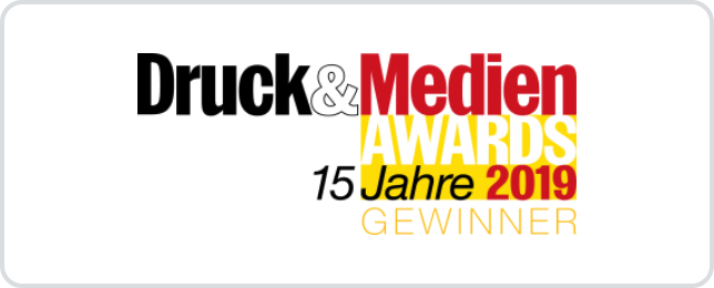 druck und Medien awards Gewinner